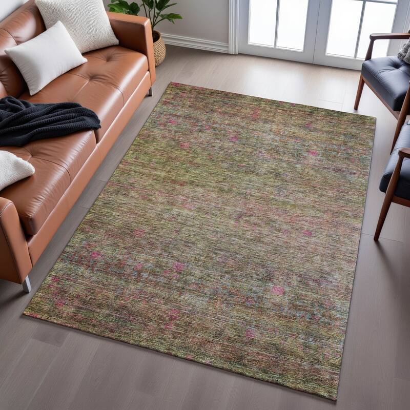 Premium Washable Super Soft Distressed Traditional Mayfield Rug