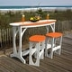 preview thumbnail 81 of 88, Shoreline Surfboard 3-Piece Bar Height Balcony Set