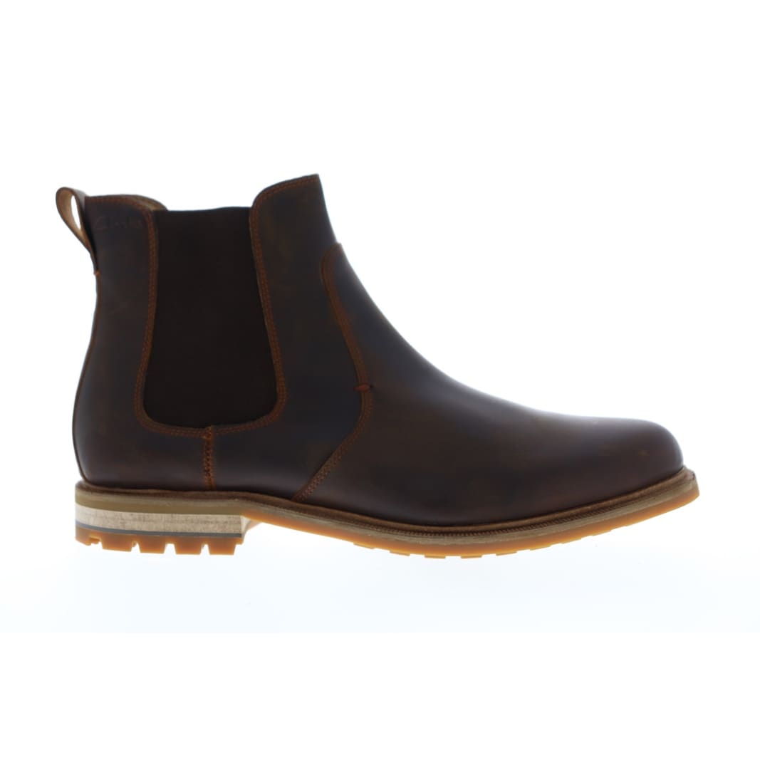 Clarks chelsea boots beeswax clearance