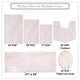 preview thumbnail 35 of 131, Luxury Plush Bathroom Rug Set - Quick-Dry, Soft Microfiber, Non-Slip, Absorbent & Washable Bath Mats