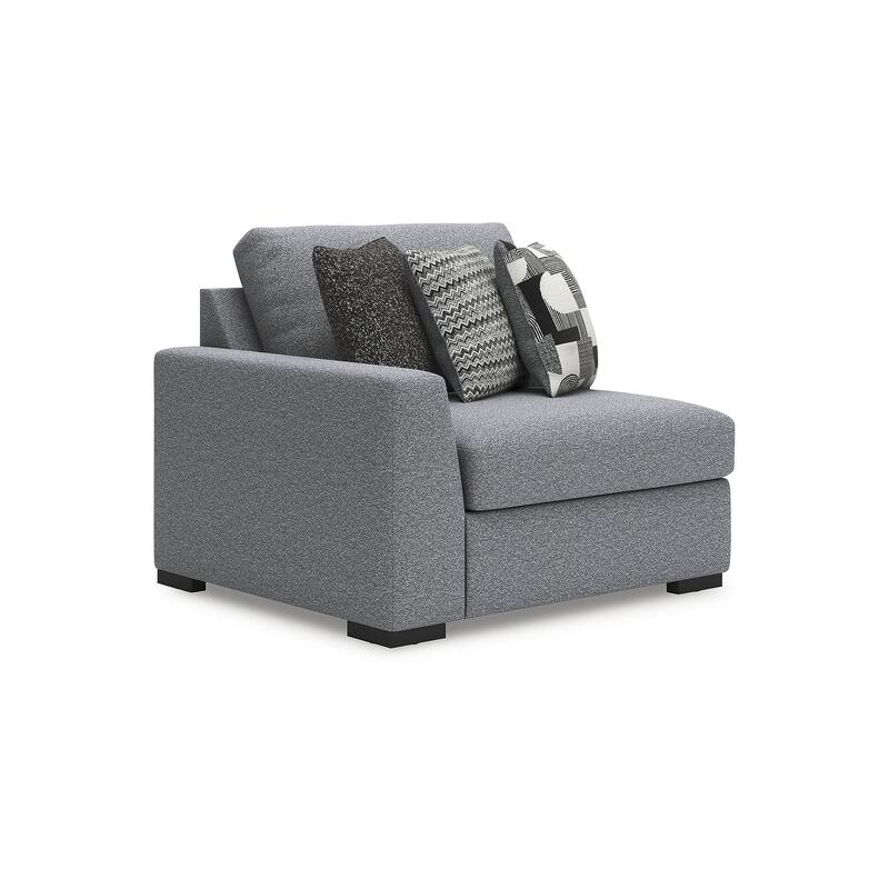Signature Design by Ashley Bealton Gray 5-Piece Sectional - 131" W x 131" D x 41" H