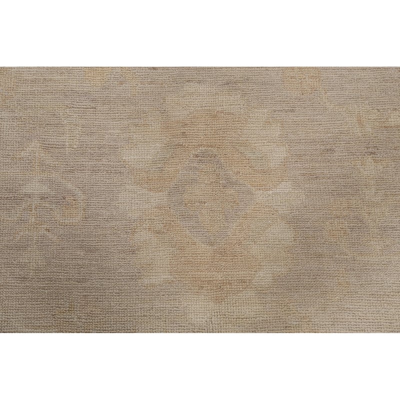 Vegetable Dye Muted Oushak Turkish Oriental Wool Area Rug Hand-knotted - 8'1" x 10'5"