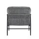 preview thumbnail 11 of 63, 27.56" Modern Accent Chair with Plush Cushions, Metal Frame, and Wooden Armrest Design -for Living Room, Bedroom