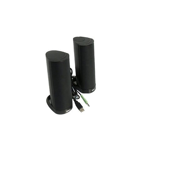 Black Dell Ax210 Speaker For Pc Computer Speakers Audio Video Accessories Umoonproductions Com