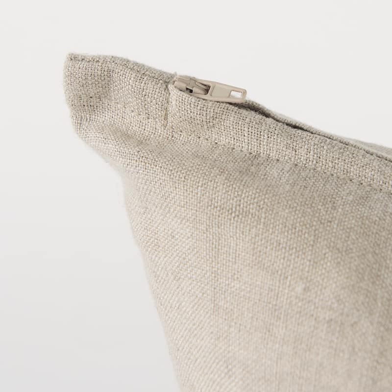 Lacey Beige & White Decorative Pillow Cover