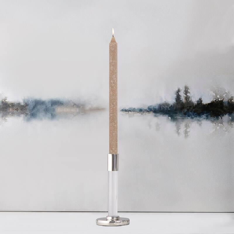 ROOT 12 Inch Unscented Timberline Arista Taper Candles box of 12 - 12 X 7/8