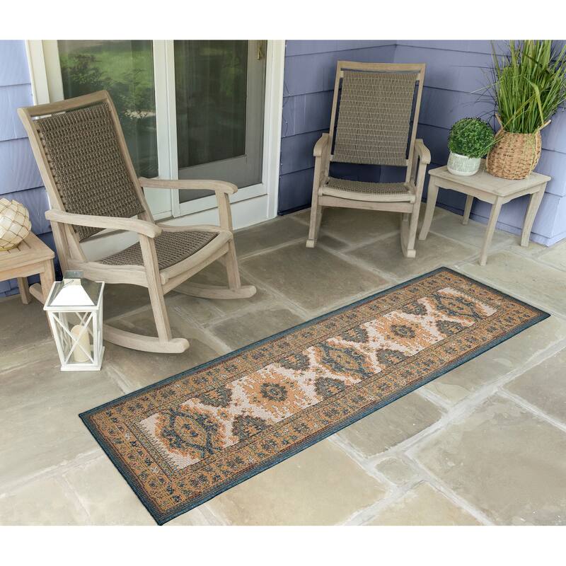 Liora Manne Patio Serapi Indoor/Outdoor Rug