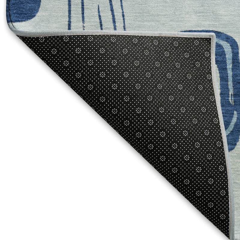 Premium Washable Super Soft Contemporary Elements Mayfield Rug