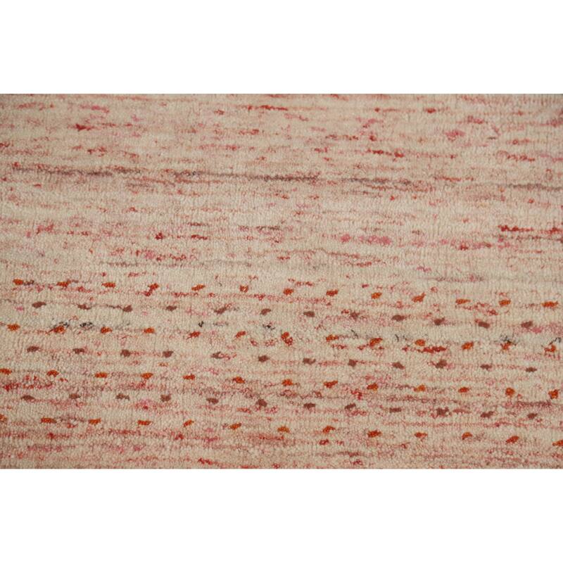 Hand Knotted Oriental 100% Wool Carpet Tribal Animal Pictorial Multi-Colored Gabbeh Area Rug - 11' 5'' X 8' 8''