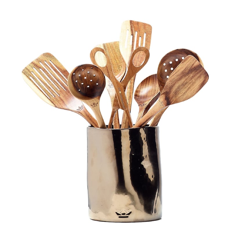 Wooden Utensil Food Tong - Acacia
