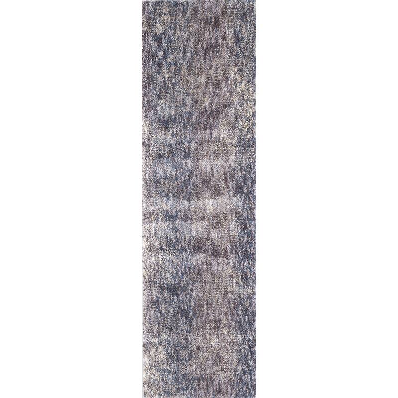 Domani Plush Mid-Century Casually Heathered Shag Area Rug