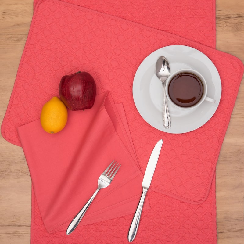 51" x 16" Abbott Cotton Quilted Table Runner