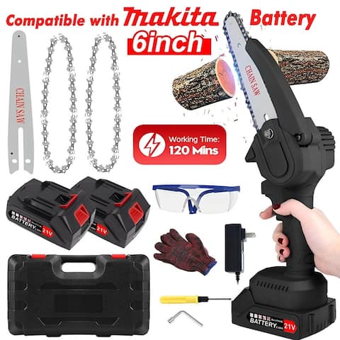 Mini Cordless Chainsaw With Battery And Charger