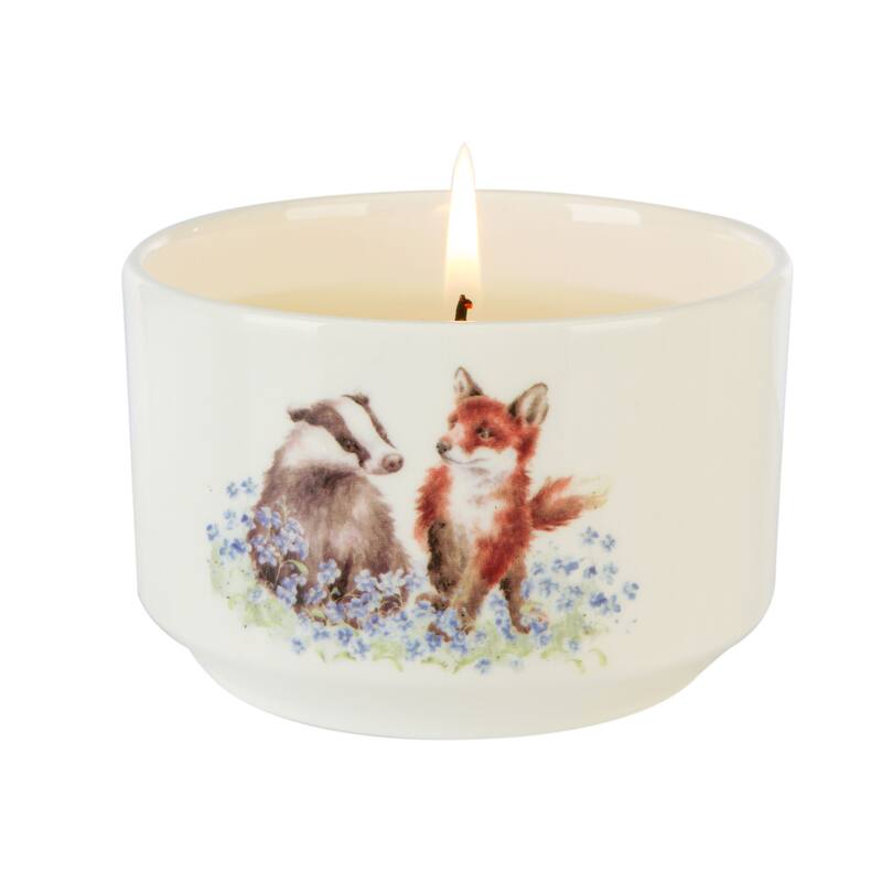 Wax Lyrical Wrendale Designs Meadow Ceramic Candle Up to 32 Hours