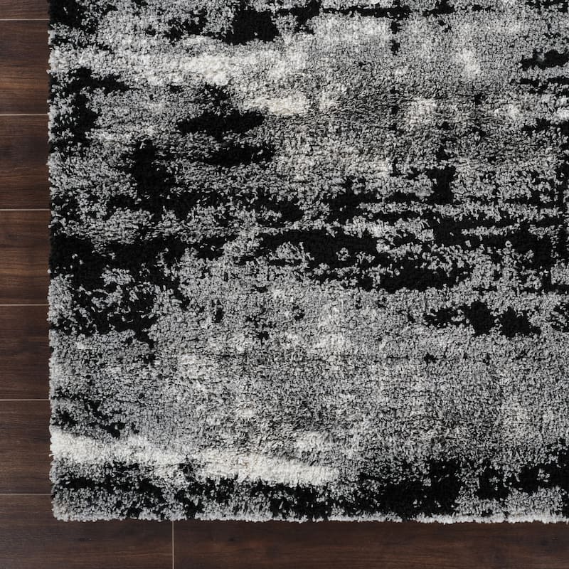 Noori Rug Lux Madison Abstract 2-Inch Shag Area Rug