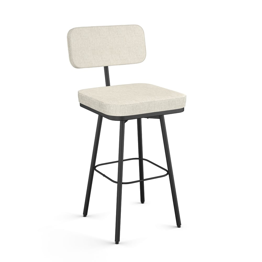 Amisco Tereza Swivel Counter and Bar Stool
