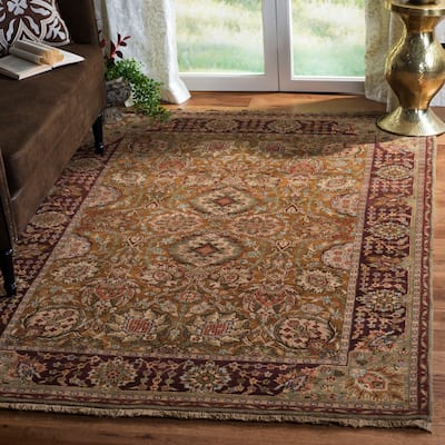 SAFAVIEH Couture Hand-knotted Old World Beke Traditional Oriental Wool Rug with Fringe