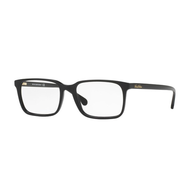 Brooks Brothers Men's BB2033 6000 54 Black Rectangle Plastic Eyeglasses - Overstock - 17961250