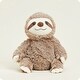 preview thumbnail 1 of 7, Warmies Plush Microwavable Lavender Scented Plush Sloth