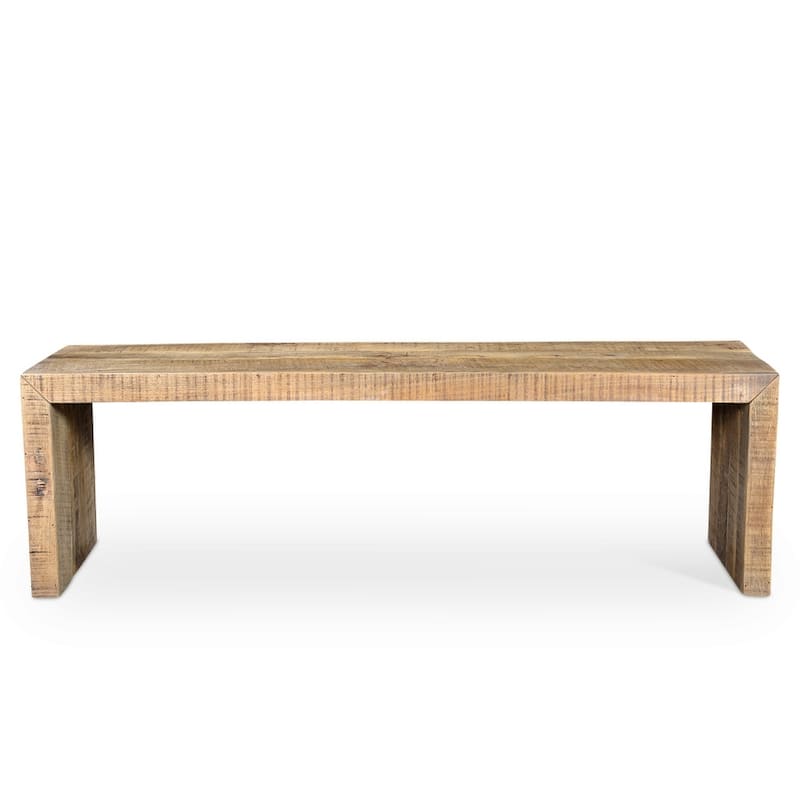 Handmade Timbergirl Solid Mango Wood Bench (India) - 60"