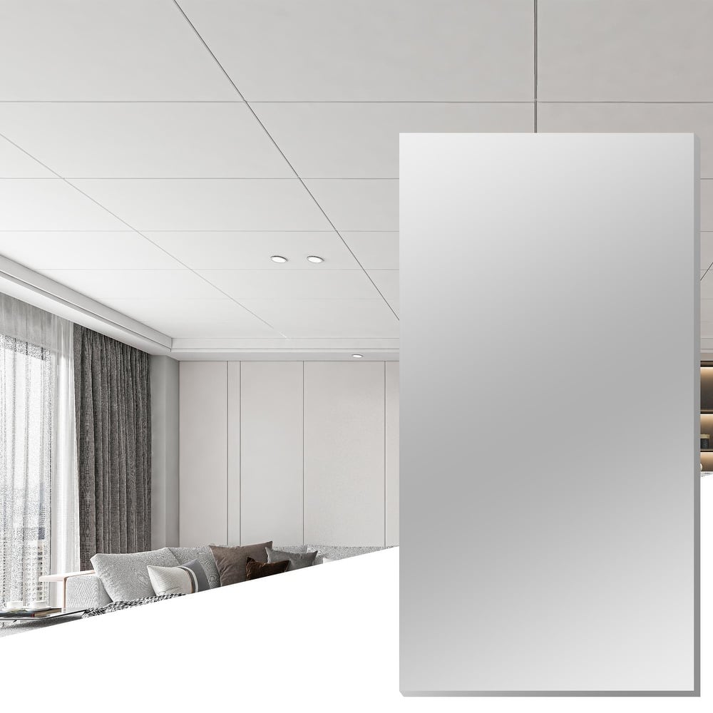 Art3d 2ft x 4ft.Smooth Drop Ceiling Tiles,Lay-in Ceiling Tiles(80sqft/case)