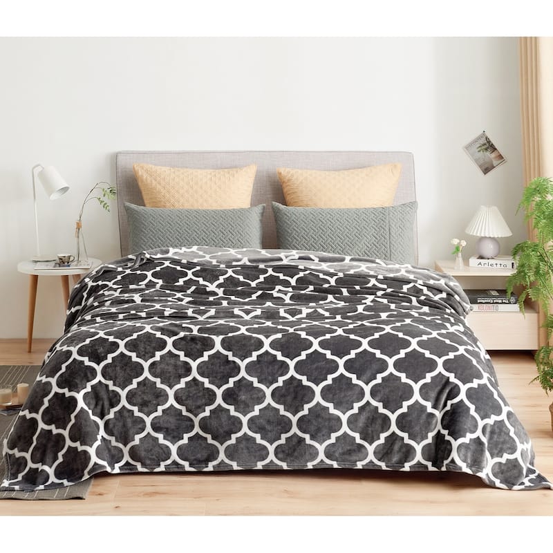 Super Soft Printed Fleece Blanket