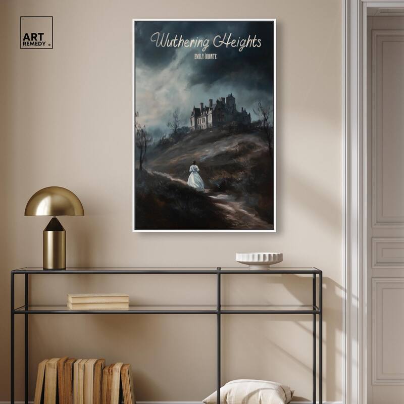 Wuthering Heights Cover Canvas by Art Remedy