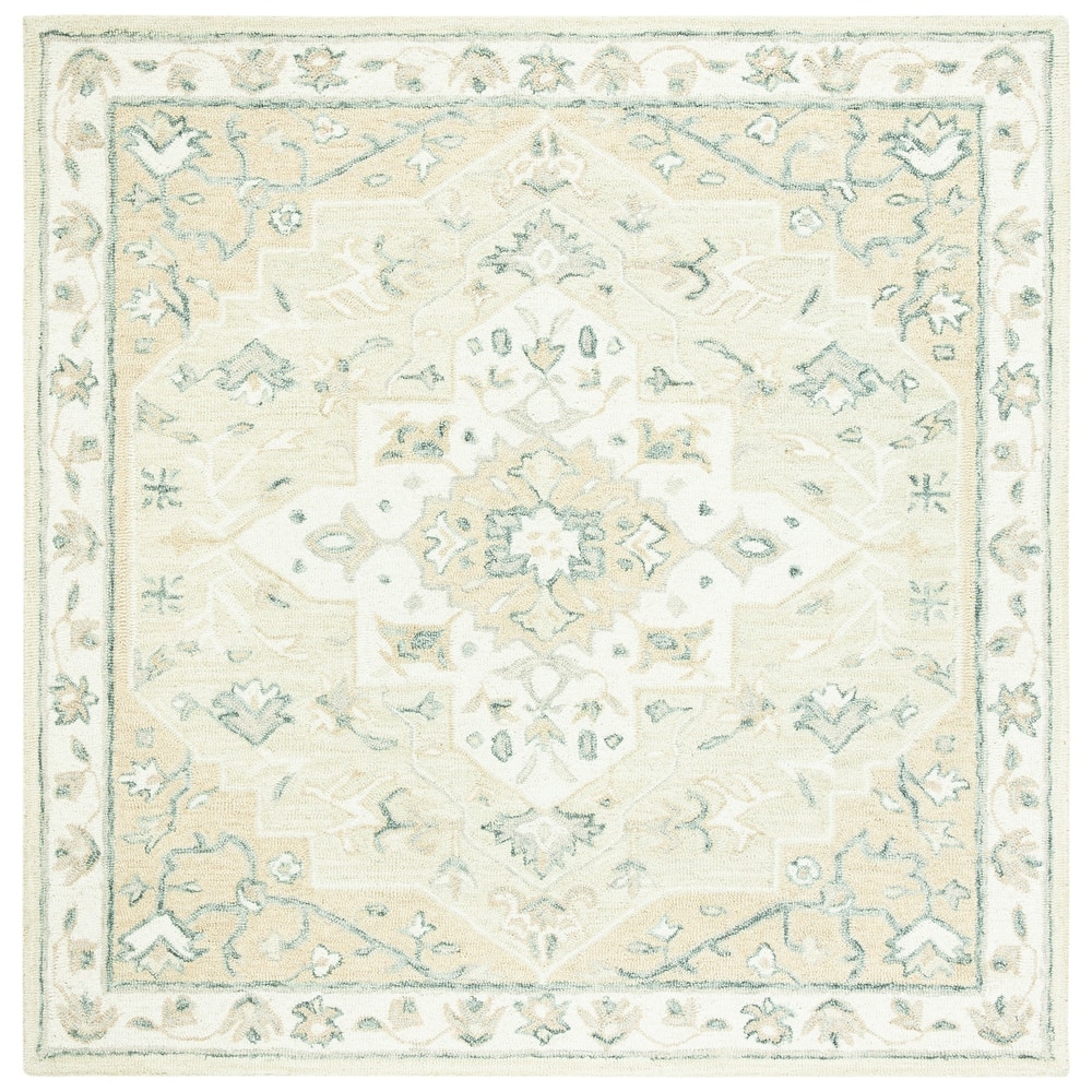 SAFAVIEH Handmade Micro-Loop Selveta Wool Rug