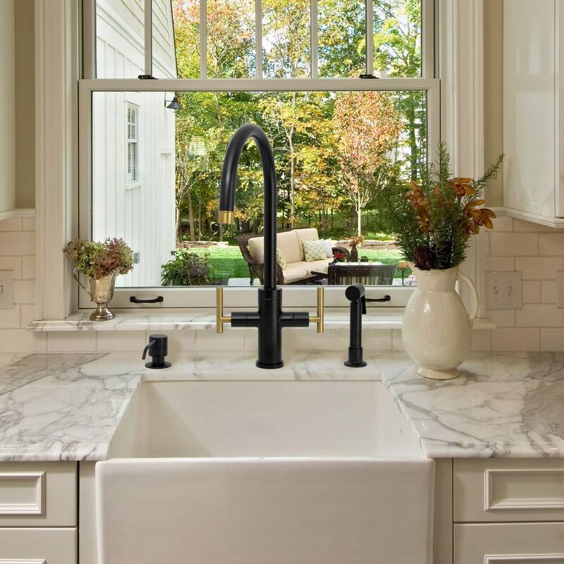 Built in Soap Dispenser Refill from Top with 17 OZ Bottle - 3 Years Warranty