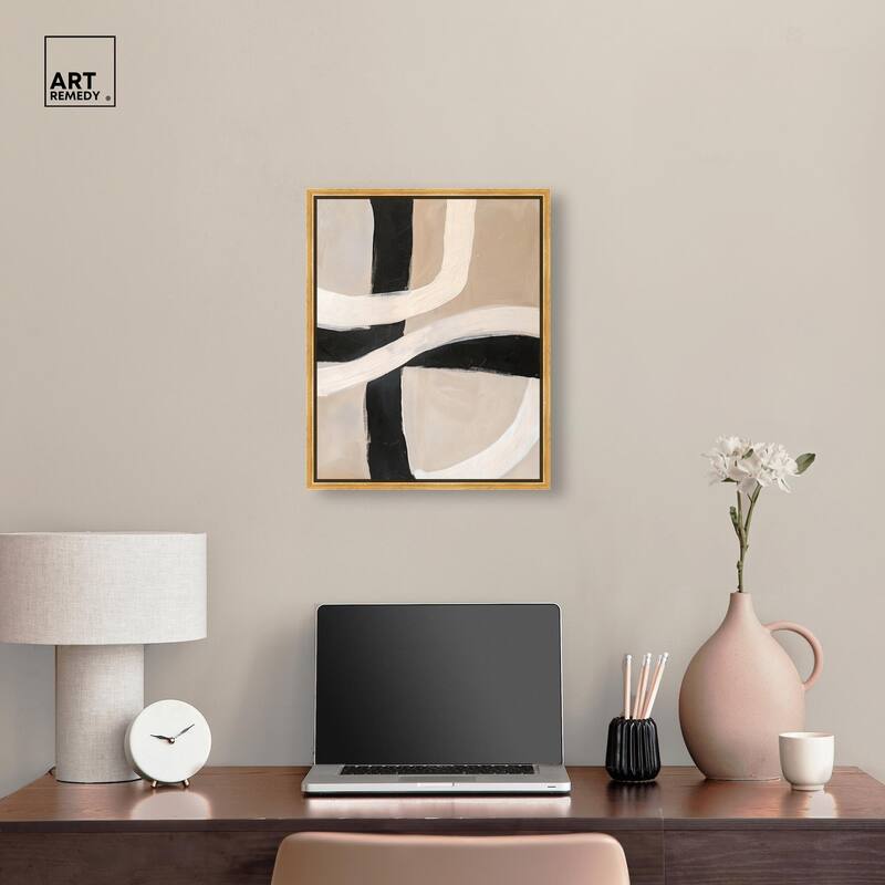 Subline Strokes II Canvas by Art Remedy