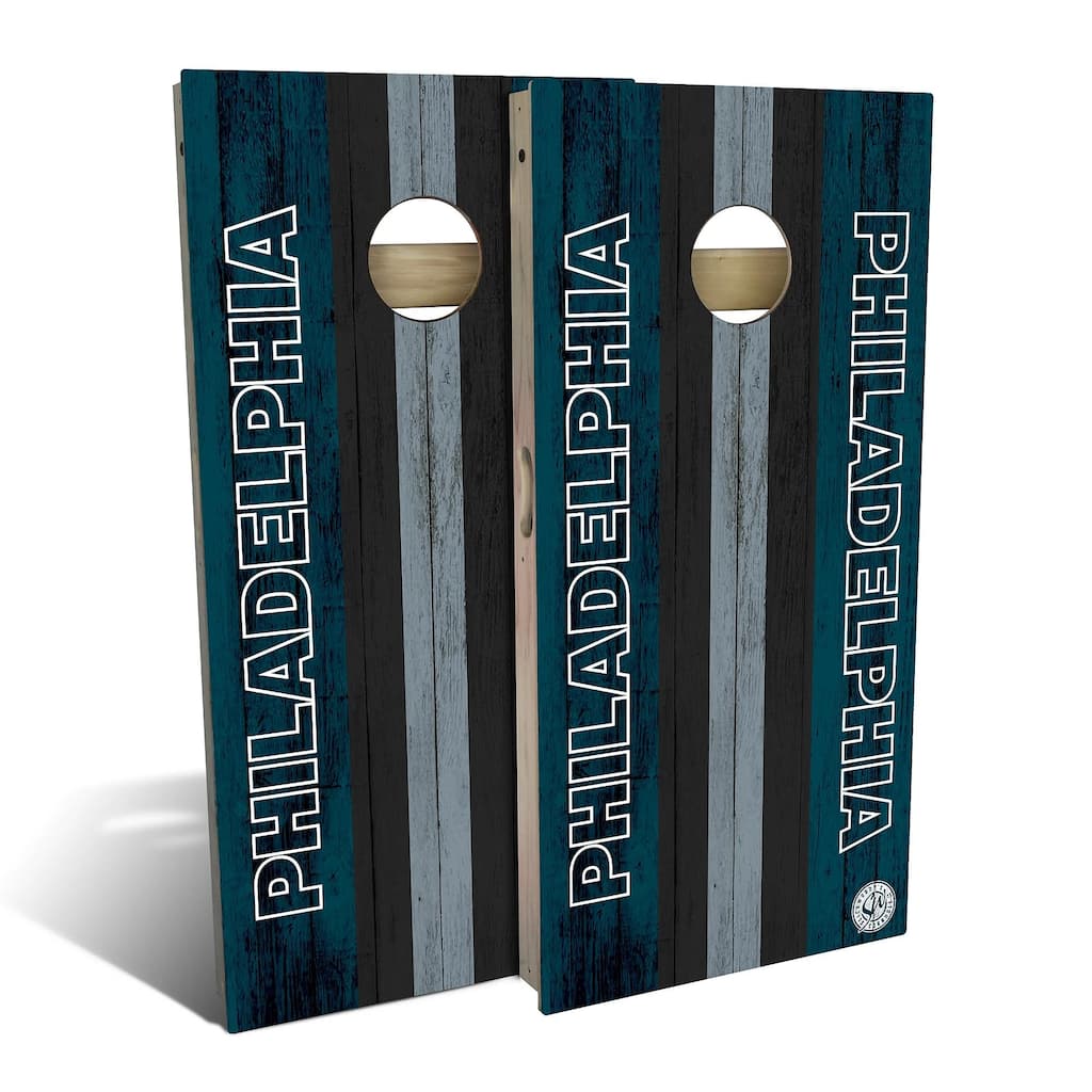 Philadelphia Football Outdoor Cornhole Board Set