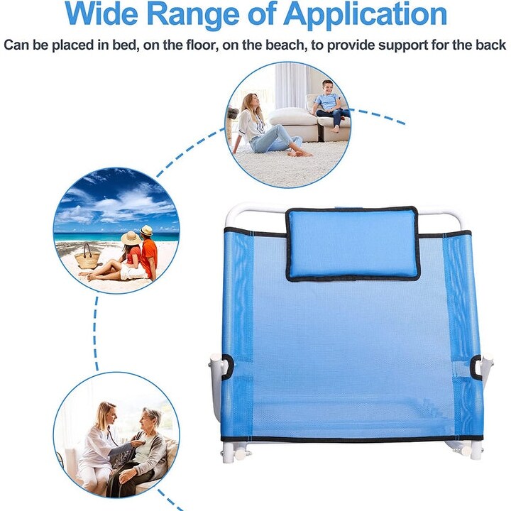 Adjustable Bed Backrest,Folding Backrest Bed Back Rest Supportive