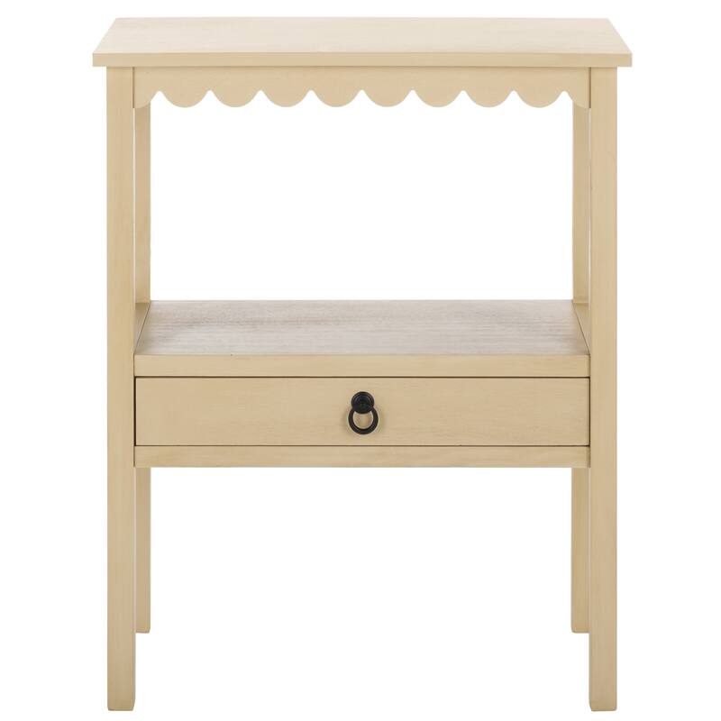 SAFAVIEH Haven Farmhouse Low Drawer Accent Table - 24"W x 13"D x 30"H