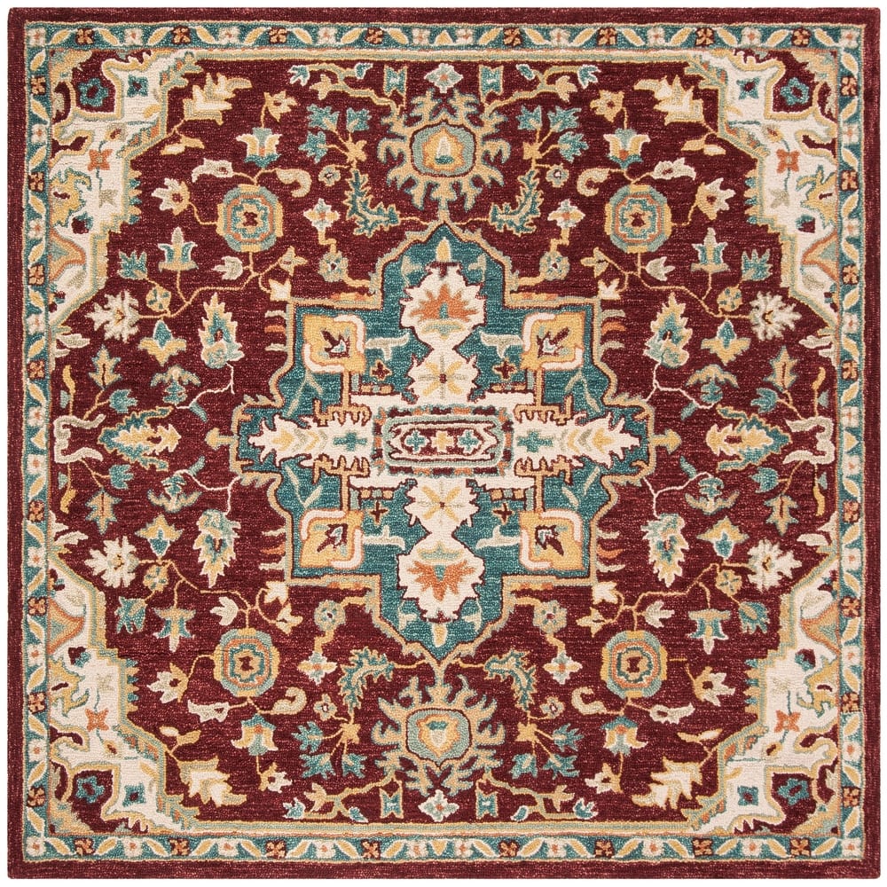 SAFAVIEH Handmade Aspen Renske Boho Tribal Wool Rug