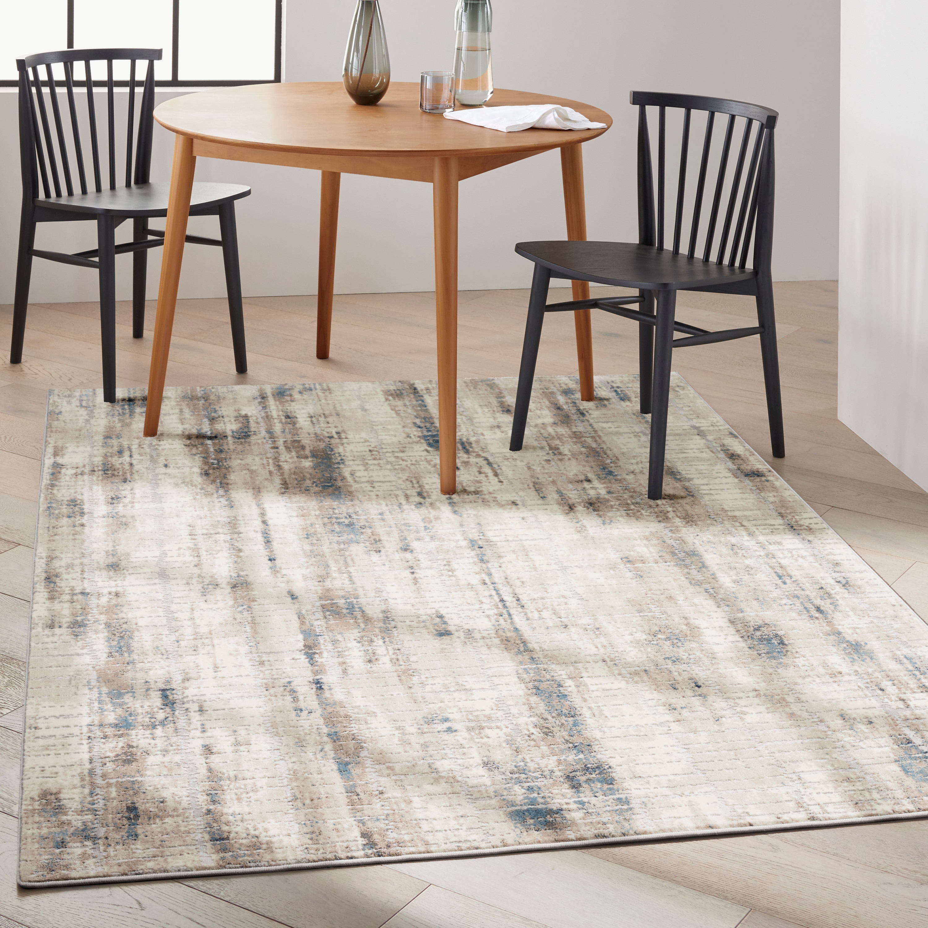 Calvin Klein Infinity Modern Abstract Chic Area Rug