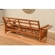 preview thumbnail 6 of 68, Copper Grove Dixie Oak Full-size 2-drawer Futon Frame with Mattress