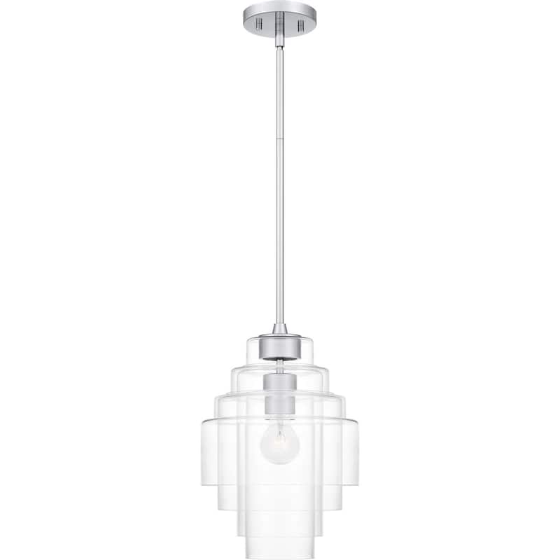 Quoizel Piccolo Pendant 1-Light Pendant in Polished Chrome