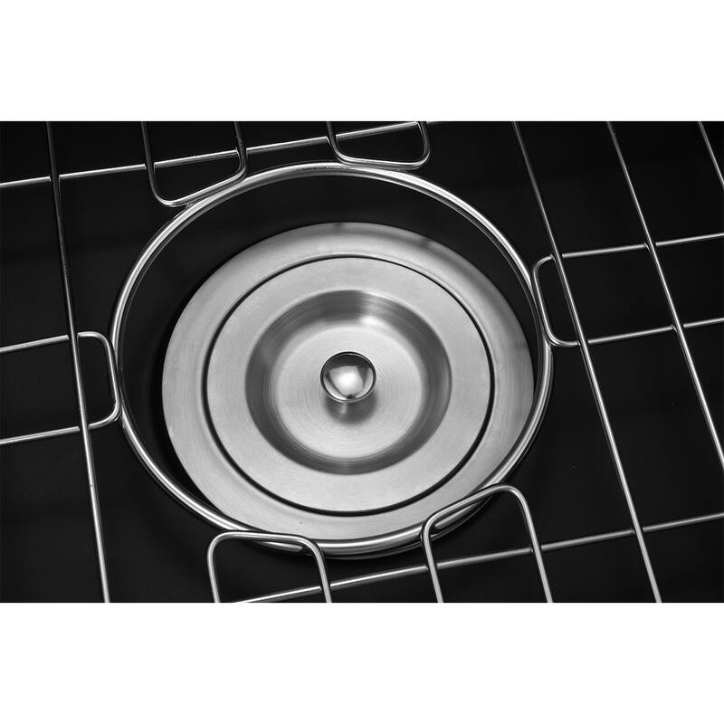 Undermount Bar Sink With Basket Strainer