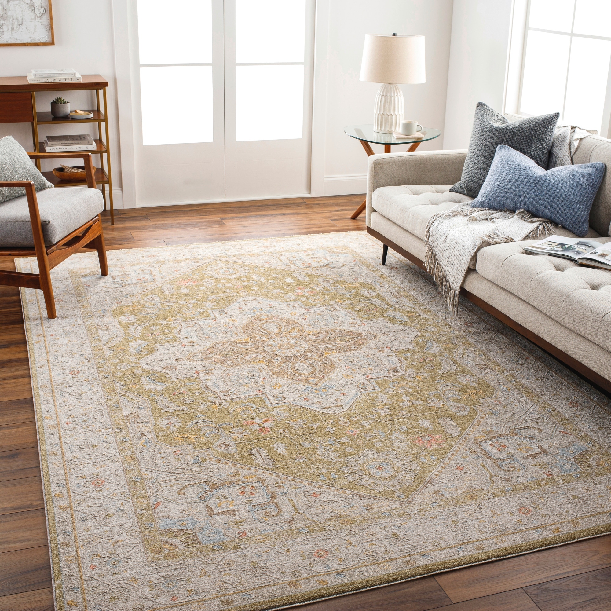 Livabliss Lonney Vintage Persian Area Rug