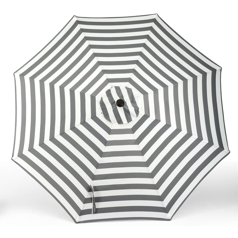 Holme 9-foot Steel Market Patio Umbrella with Tilt-and-Crank