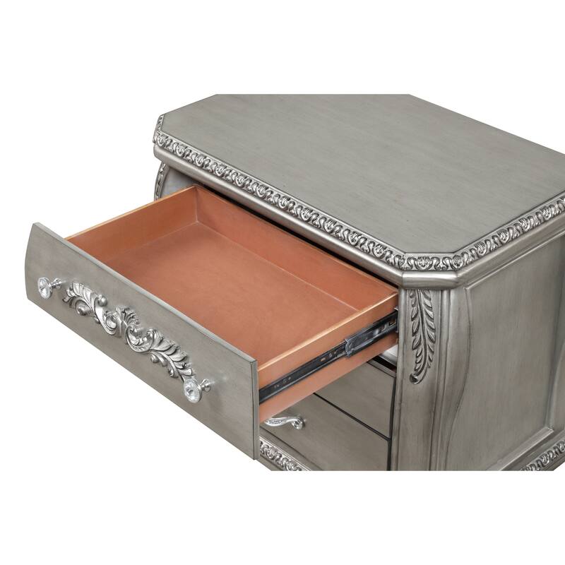 Destiny Traditional Style 3-Drawer Night stand