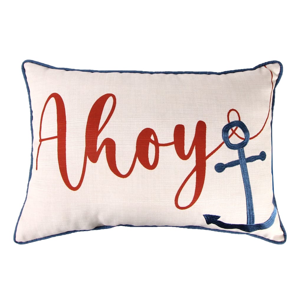 20" x 14" Indoor Lumbar Throw Pillow