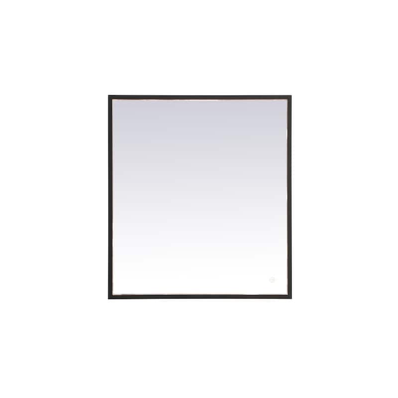 Indigo Home 27x30 inch LED mirror with adjustable color temperature