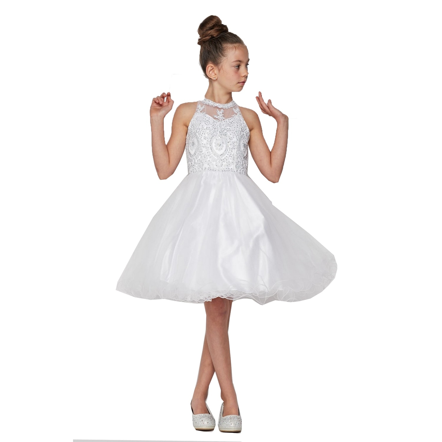 white special occasion dresses