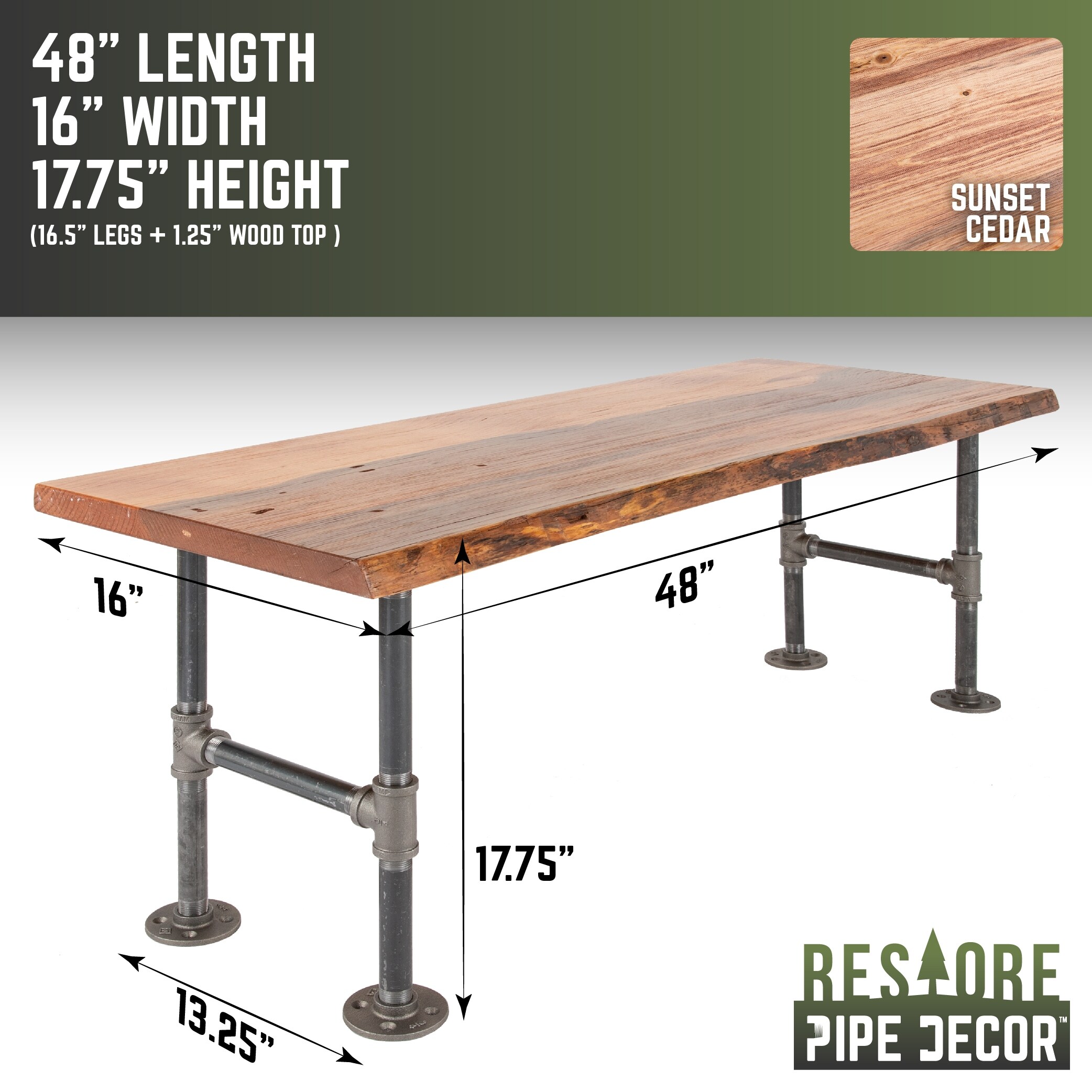 Industrial pipe best sale bench