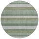 preview thumbnail 92 of 149, Machine Washable Indoor/ Outdoor Cabana Stripe Chantille Rug