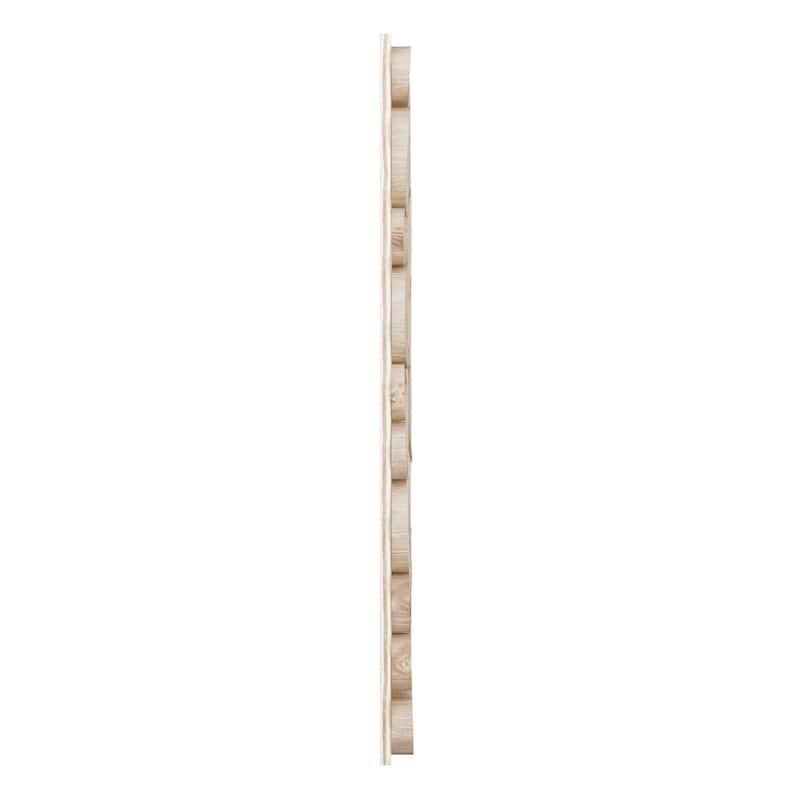 11 7/8"W x 11 7/8"H x 1/2"P Timbercut Wood Mosaic Wall Tile, Eucalyptus - 11 7/8"W x 11 7/8"H x 1/2"P