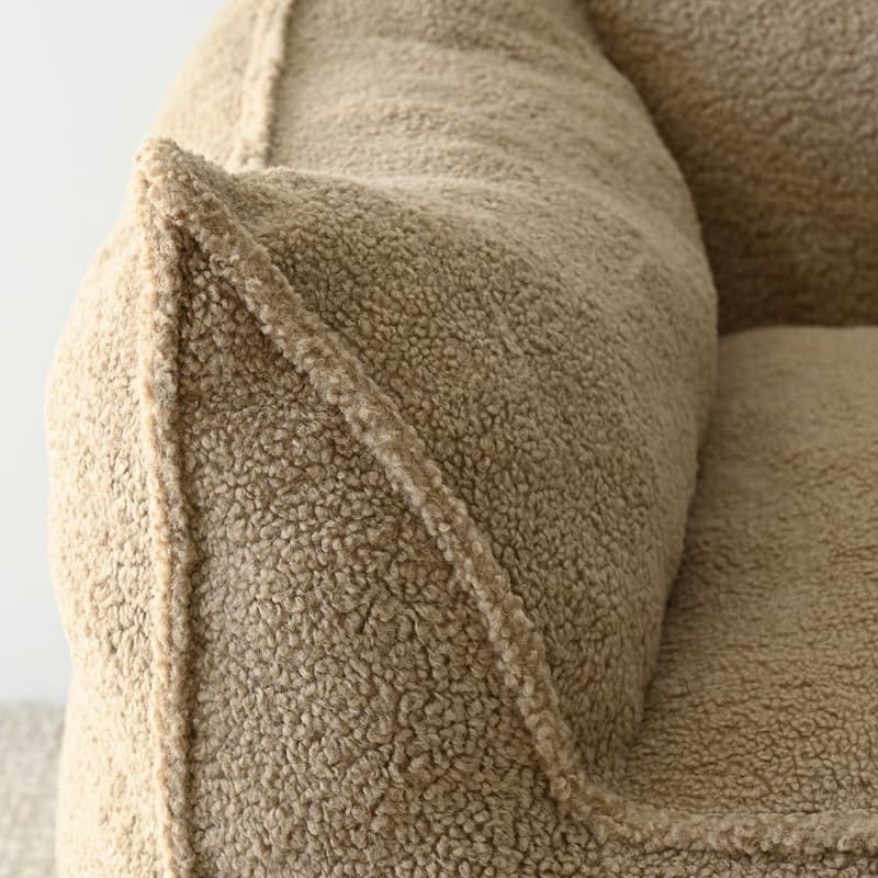 Lazy Sofa Chair Bean Bag Chair Sofa with Ottoman