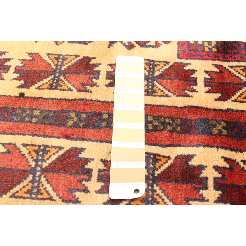 ECARPETGALLERY Hand-knotted Teimani Beige Wool Rug - 2'8 x 4'6