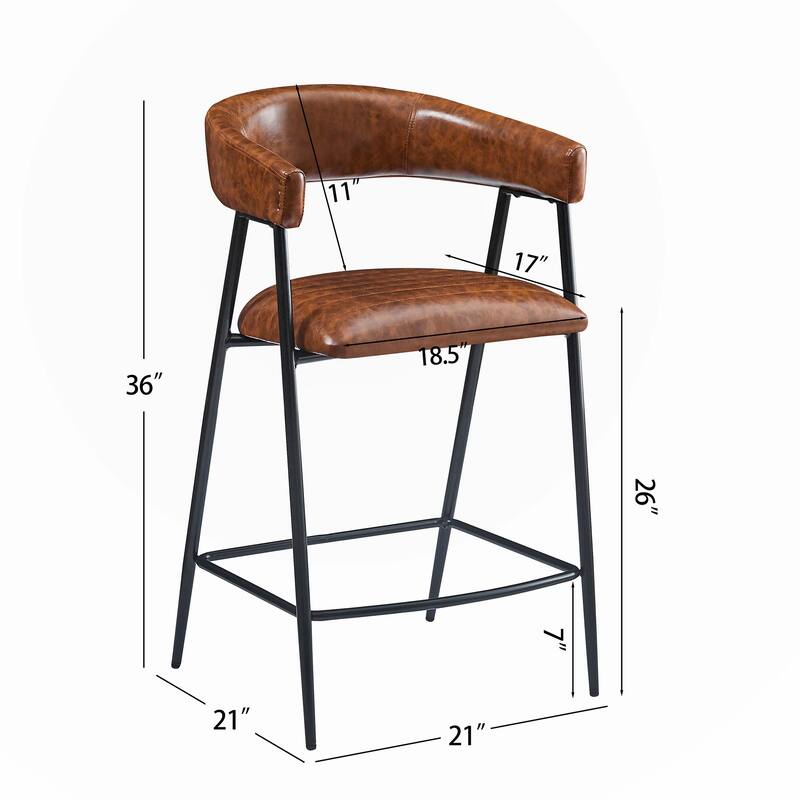26"Counter Stools Set of 2